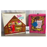 Barbie's Mountain Ski Cabin (1972) and The World of Barbie Doll Case