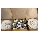 Felicity Sculptura Hearthside Stoneware Plates and Cups