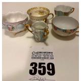 Vintage Toothpick Holder, Vintage Tea Cups