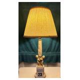 MCM Tall Cherub Lamp