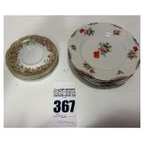 Lot of Plates Made in USA and England