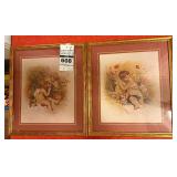Adorning Cupids Framed Prints by Willard Fowler