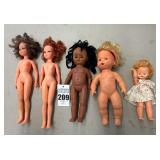 VTG Plastic Dolls