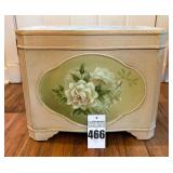 Hand Painted Floral Storage Chest