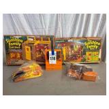 MATTEL'S The SUNSHINE FAMILY Craft Store and Home Playsets