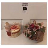 Victorian Themed Decorative Trinket Boxes
