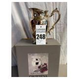 1987 ONEIDA Silverplated Footed Tea or Water Pitcher