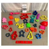 Assortment of Children's FUNDOUGH or Play-doh Molds