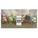 Collection of Hazel Atlas State Glasses (6 total)
