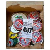 VTG Campaign Buttons, Lynchburg Frontier Days and Other Collectible Buttons