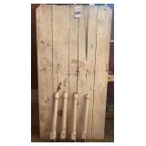 Primitive White Farm Table