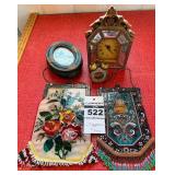 Stained Glass Purses for Window Hanging, Clocks, Box