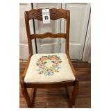 VTG Duncan Phyfe Style Small Rocker