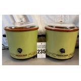 Pair of Rival Crock-Pot Slow Cookers (Model 3100/2)