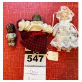 Lot of Miniature Dolls