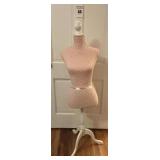 Decorative Pink and Polka Dot Mannequin on a Stand