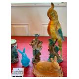 Vintage Westmoreland Caramel Slag Glass Bunny Dish