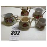 Vintage Floral Creamers