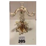 Vintage Cherub Candelabra