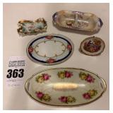 Vintage Dishes and Little Limoges Plate