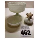 Vintage Milk Glass Bowls