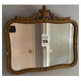 Antique Gilded Ornate Mirror