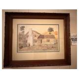 Signed Limited Edition 'James White Fort' Framed Print by Alexander Dumas