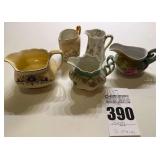 Vintage Creamers including Limoges