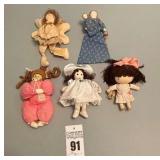 1977 Pocket Doll, Little Ladies by Berkeley Designs and Other Collectible Dolls