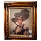 Framed and Matted 'Chantilly Lace' Print by Philip Boileau