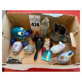 Lot of Birds, Figurine, Creamer, etc.