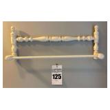 Antique Wooden Towel Rack