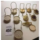 Lot of Cup and Saucer Display Holders