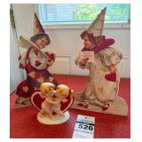 Vintage Lefton Valentine Planter, Valentine Decor