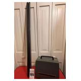 Ansco Vision 88 Dual Automatic Super 8 Flim Projector and Small Projection Screen