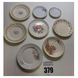 Lot of Vintage Floral Plates and Saucers