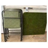 Cosco Fold Up Table and (4) Chairs