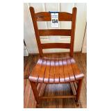 VTG Small Wooden Rocker