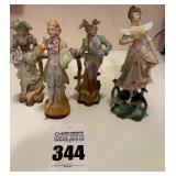 VTG HASLEY IMPORTS Victorian Music Man, L & M Copyright Victorian Man and Other Collectibles