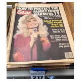 1970's and 80's Celebrity Publications including STAR, NATIONAL EXAMER, and ENQUIRE