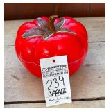 VTG Glazed Ceramic Tomato Bowl