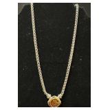 2006 Michael the Arch Angel Coin Necklace