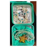 Beaded Necklace and Starfish Pendant Necklace