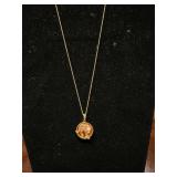 Effy 14K Gold Leopard Pendant Necklace