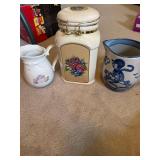 Pitchers and Canister