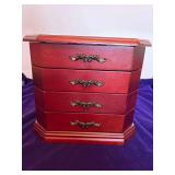 Jewelry Box 10x7x9”
