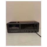 Vintage Realistic Chronosette-256 AM/FM Cassette Clock Radio (Model 12-1563)