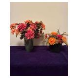 2 Artificial Flower Arrangements