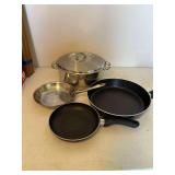 Pot and Skillets