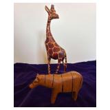 Wooden Animals